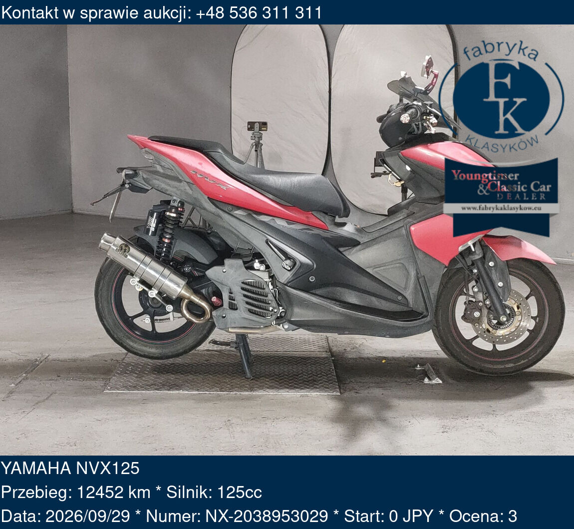 YAMAHA NVX125  - zdjęcie 2