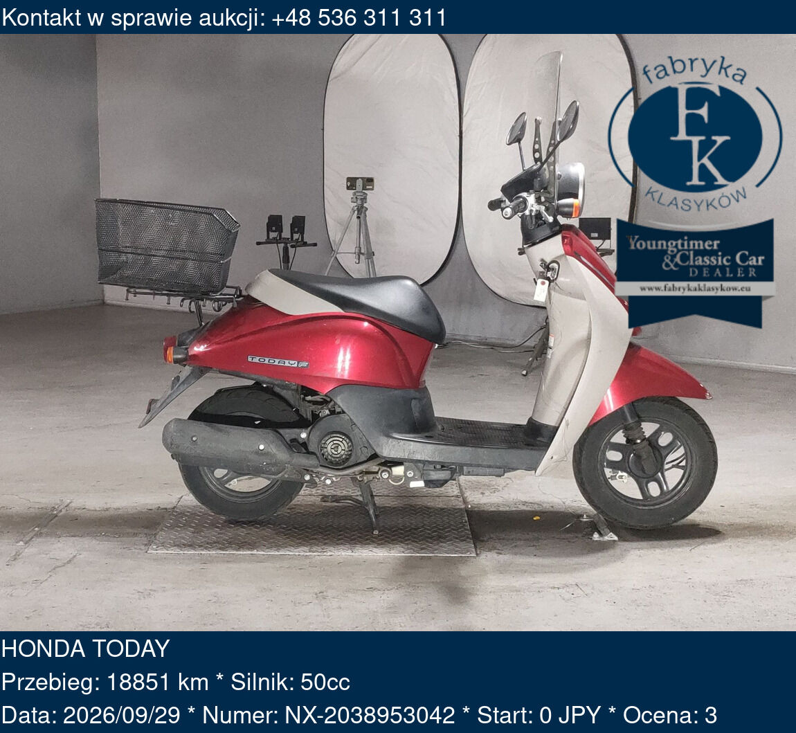 HONDA TODAY  - zdjęcie 2