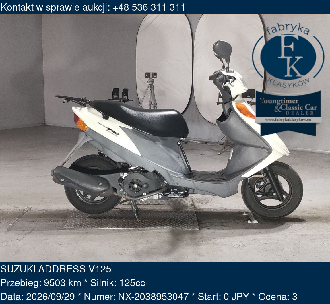 SUZUKI ADDRESS V125  - zdjęcie 2