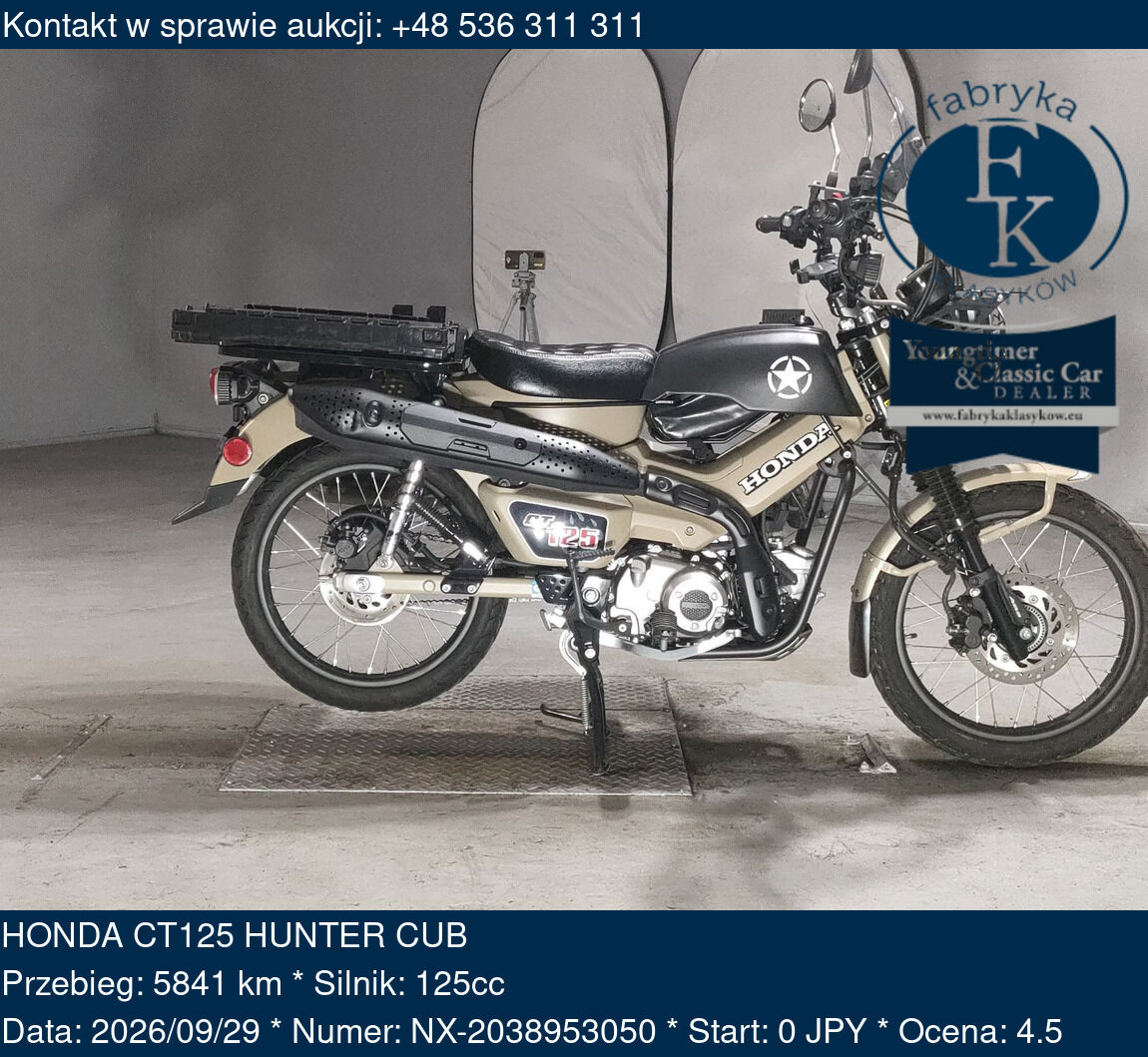 HONDA CT125 HUNTER CUB - zdjęcie 2
