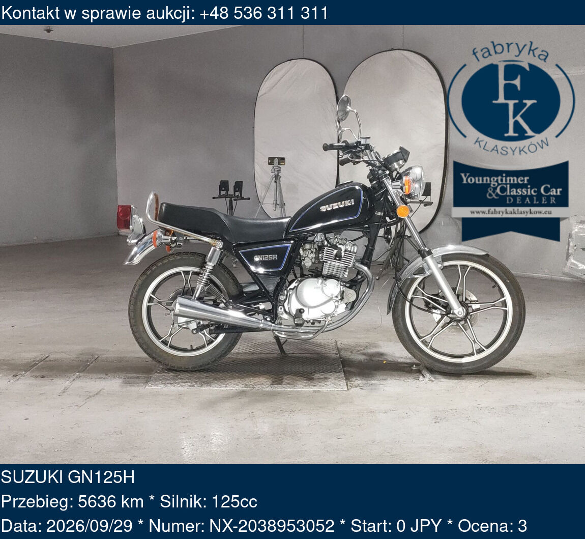 SUZUKI GN125H - zdjęcie 2