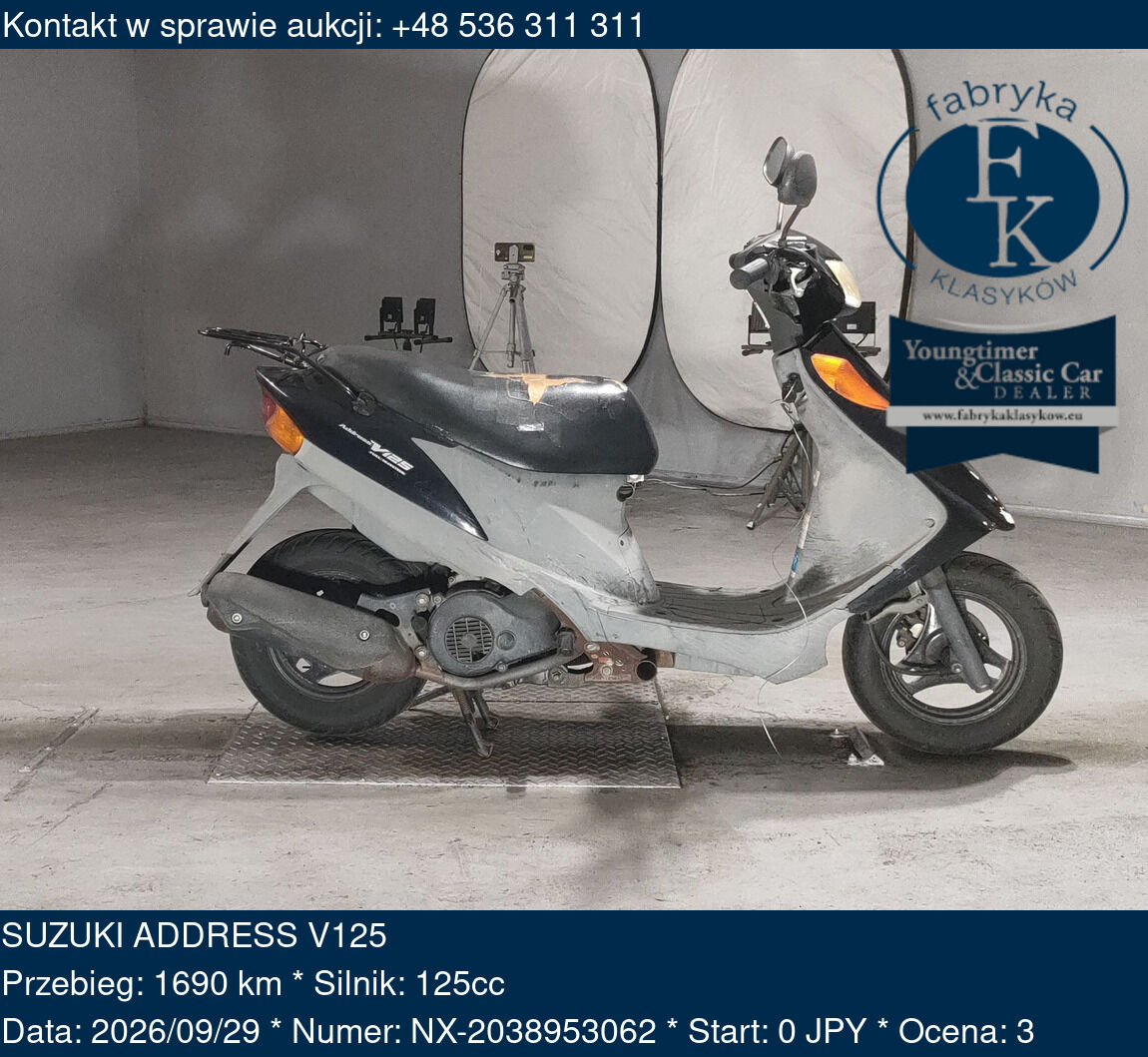 SUZUKI ADDRESS V125 - zdjęcie 2