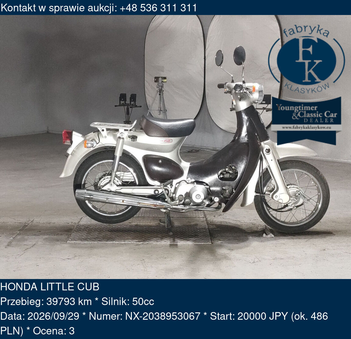 HONDA LITTLE CUB  - zdjęcie 2