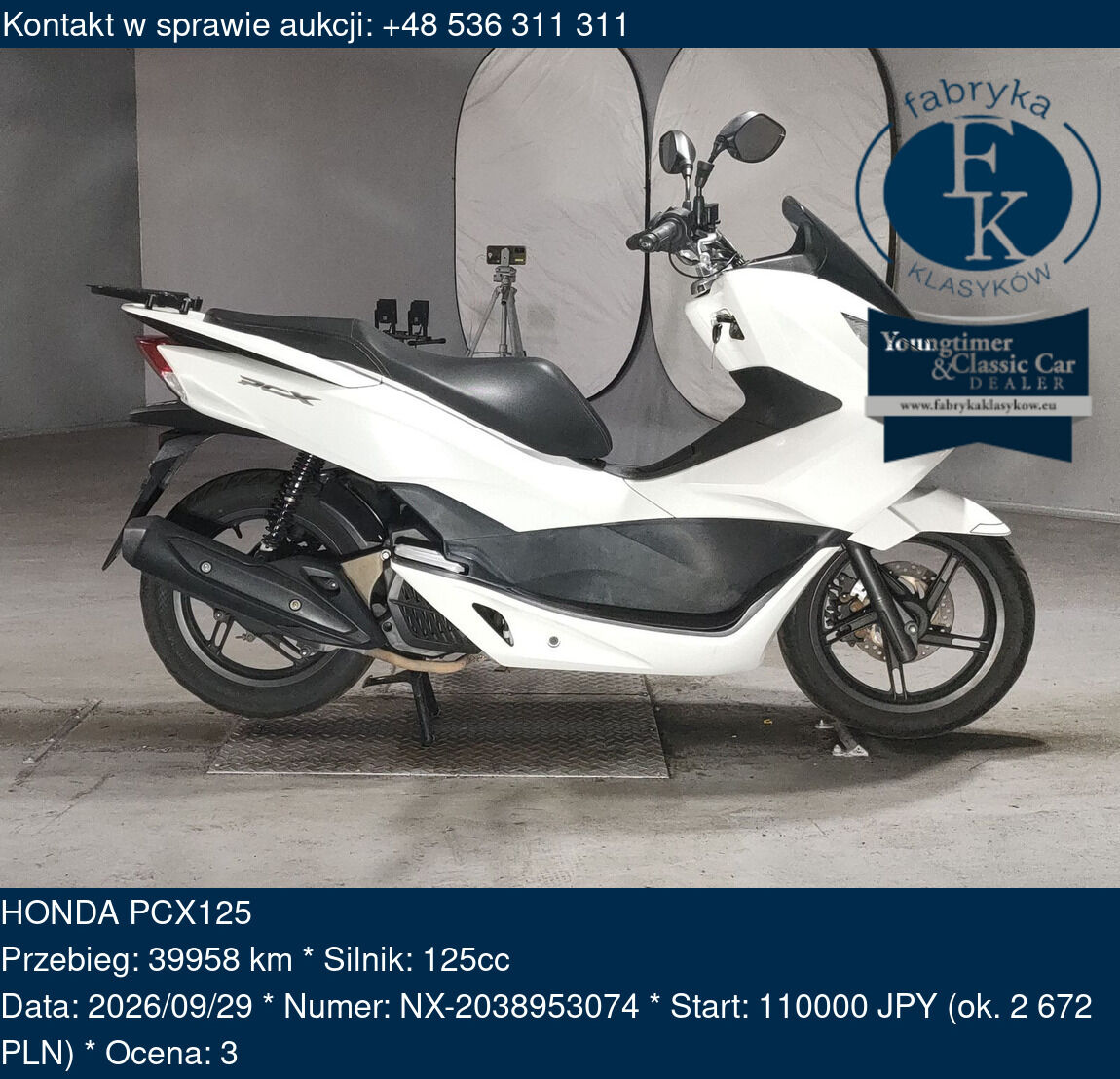HONDA PCX125  - zdjęcie 2