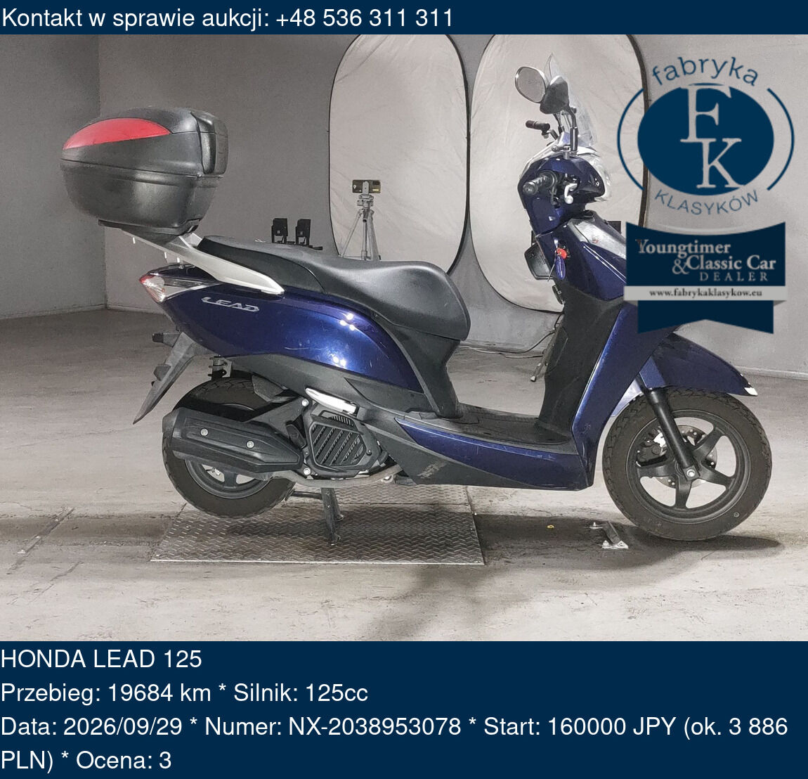 HONDA LEAD 125  - zdjęcie 2