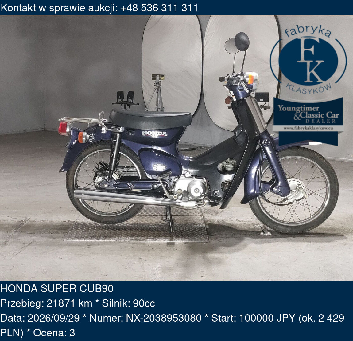 HONDA SUPER CUB90  - zdjęcie 2