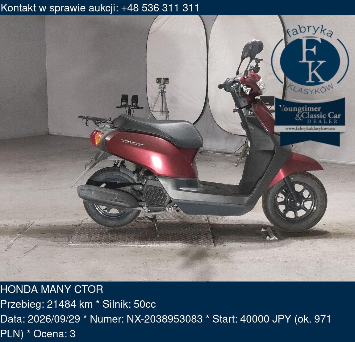 HONDA MANY CTOR - zdjęcie 2