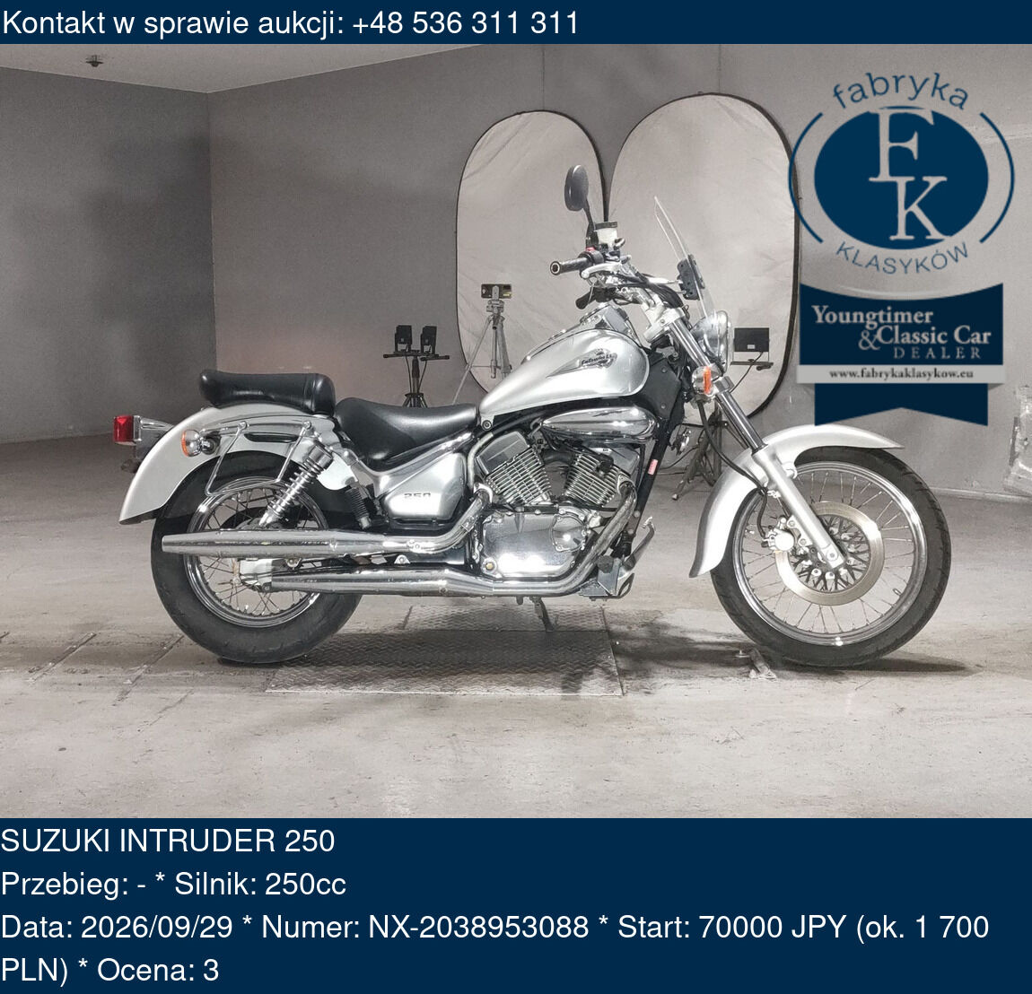 SUZUKI INTRUDER 250  - zdjęcie 2