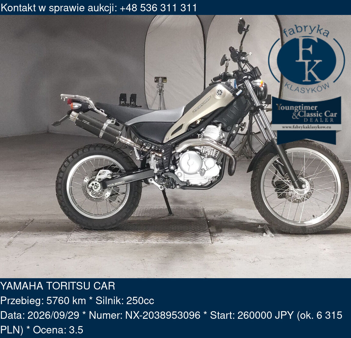 YAMAHA TORITSU CAR  - zdjęcie 2