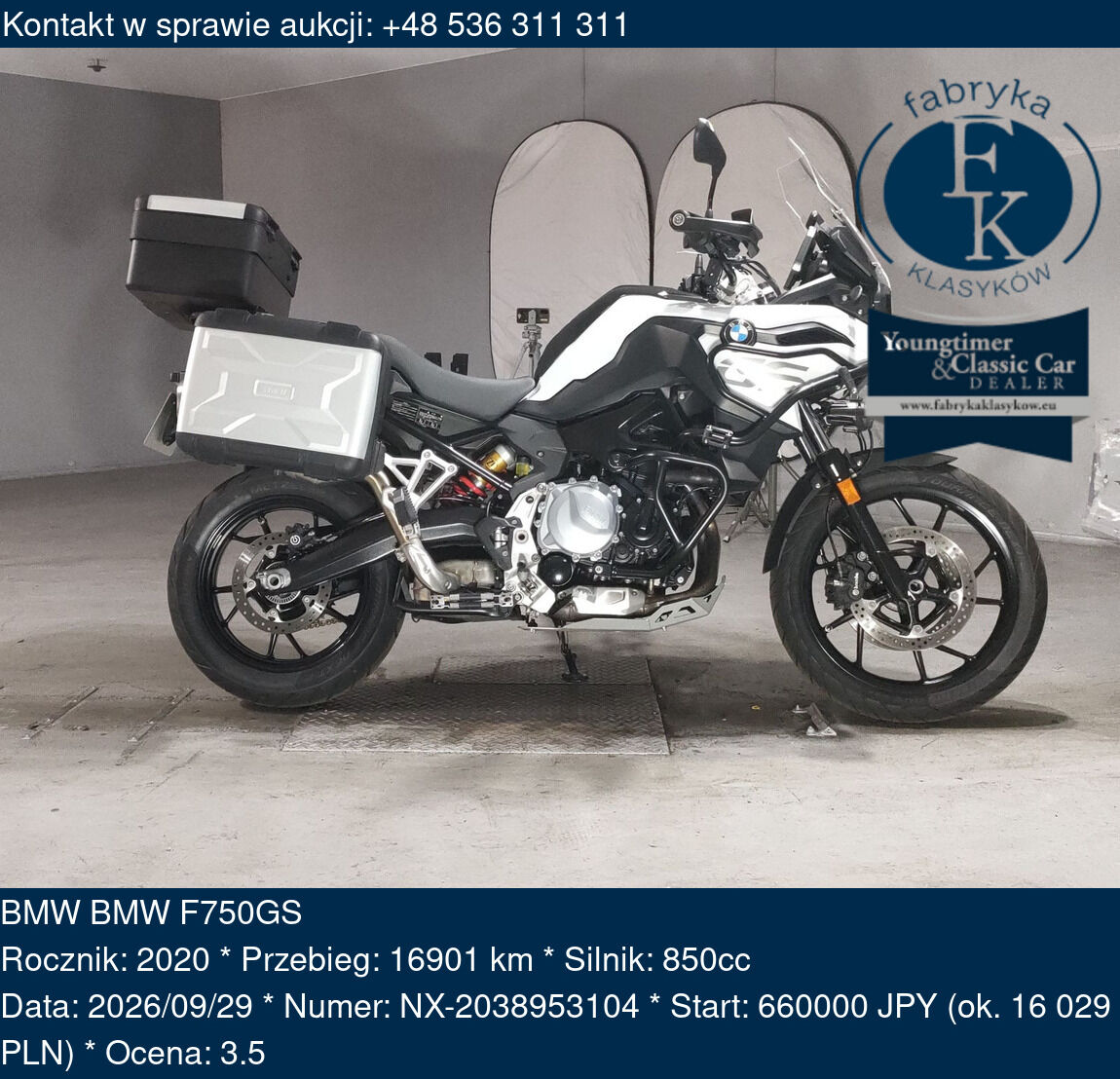 BMW BMW F750GS 2020 - zdjęcie 2