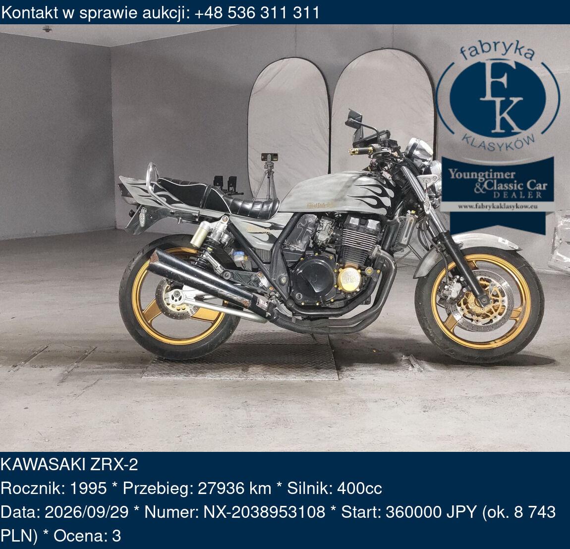 KAWASAKI ZRX-2 1995 - zdjęcie 2