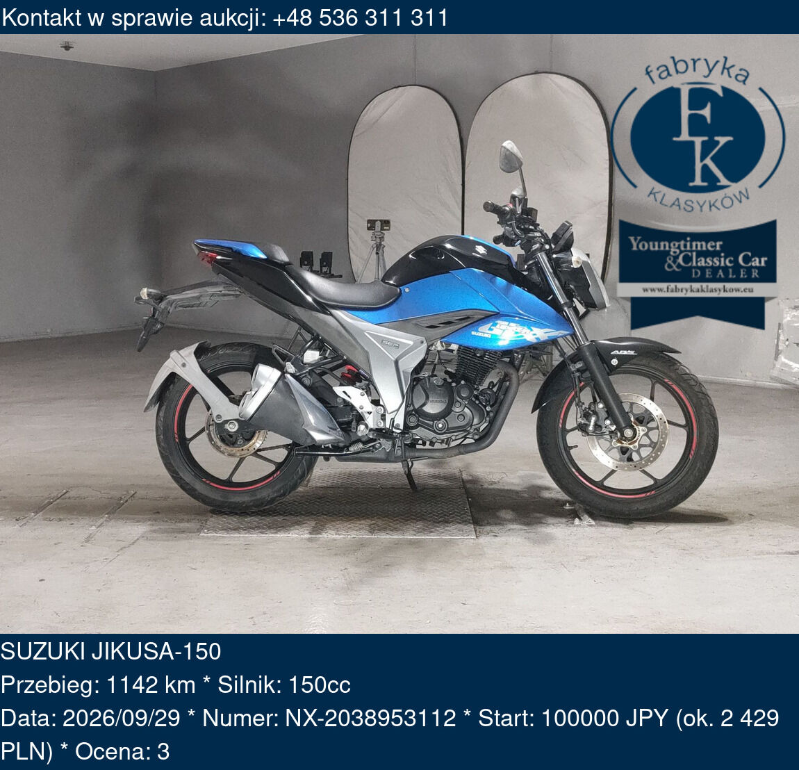 SUZUKI JIKUSA-150  - zdjęcie 2