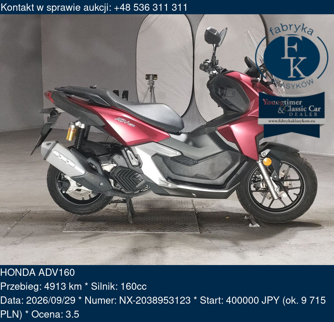 HONDA ADV160  - zdjęcie 2