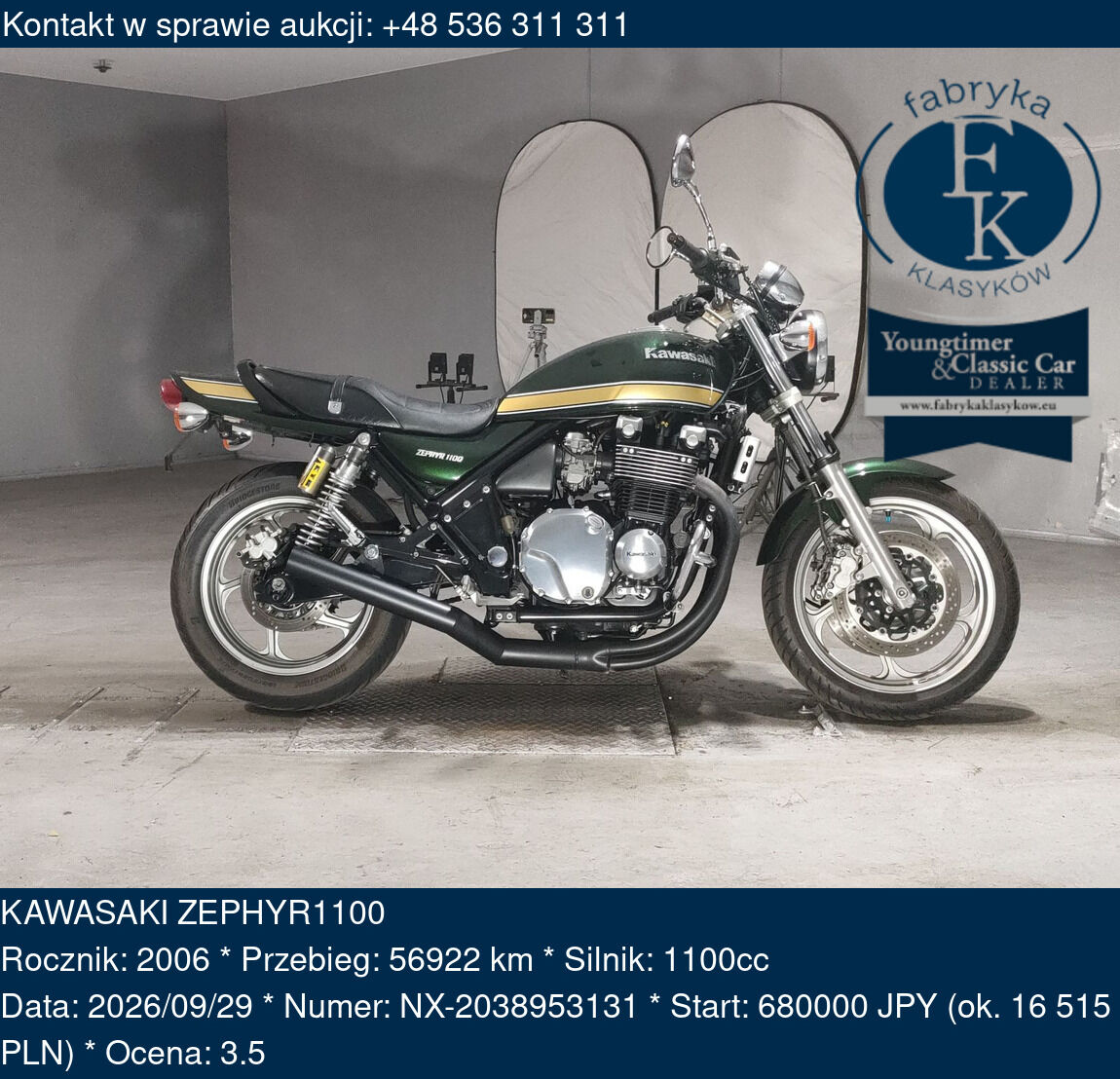 KAWASAKI ZEPHYR1100 2006 - zdjęcie 2