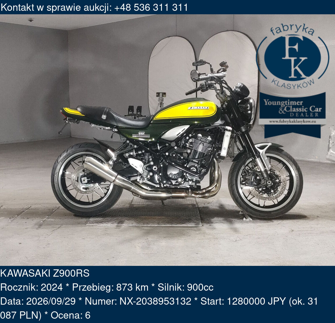 KAWASAKI Z900RS 2024 - zdjęcie 2