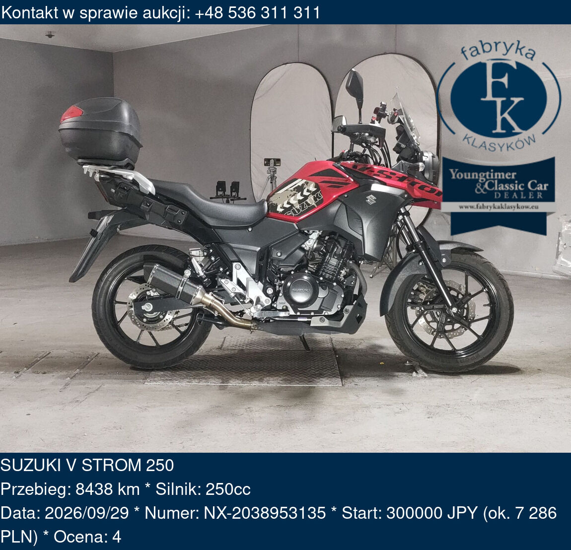 SUZUKI V STROM 250  - zdjęcie 2