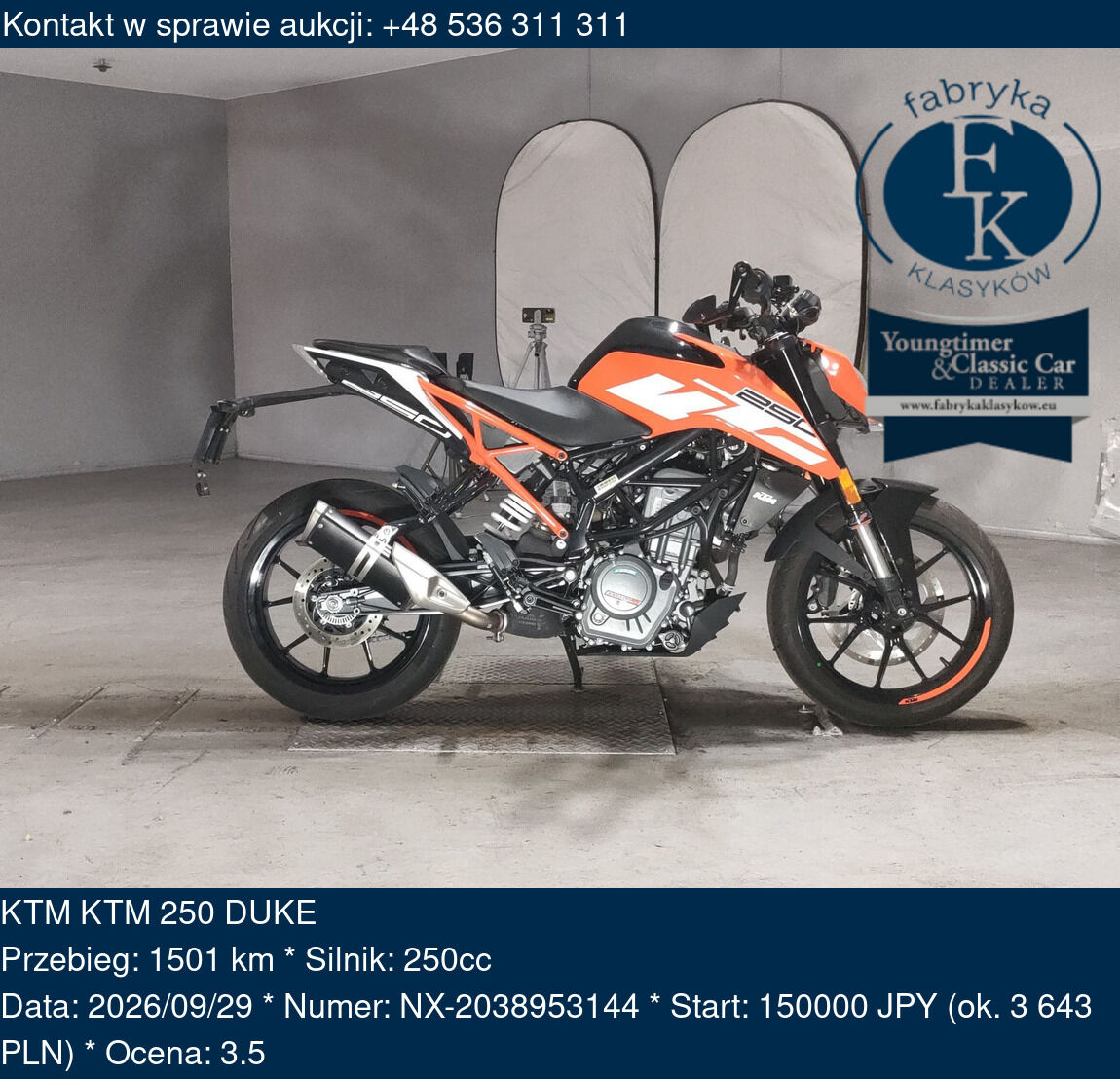 KTM KTM 250 DUKE  - zdjęcie 2