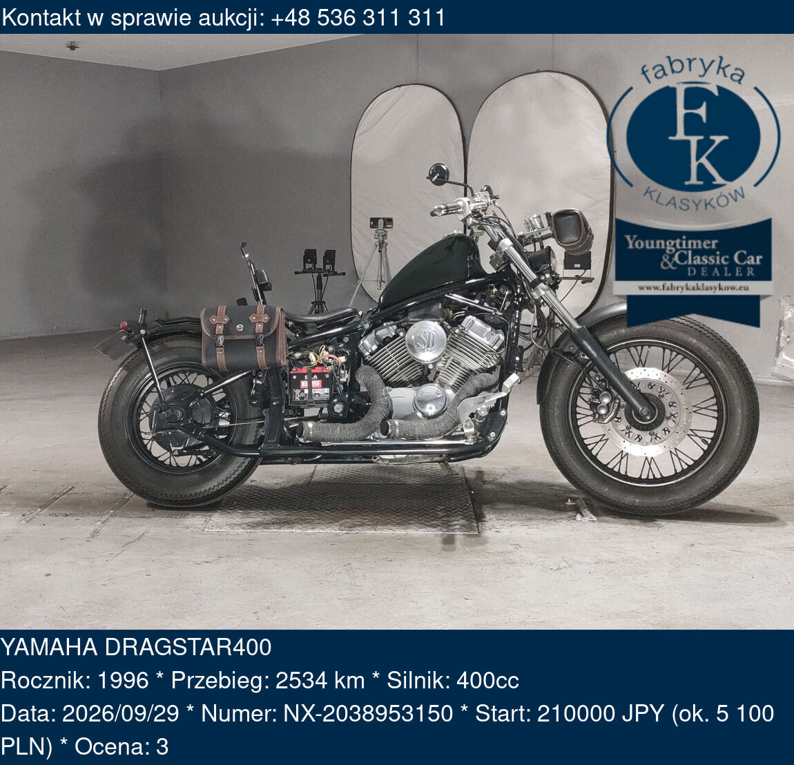 YAMAHA DRAGSTAR400 1996 - zdjęcie 2