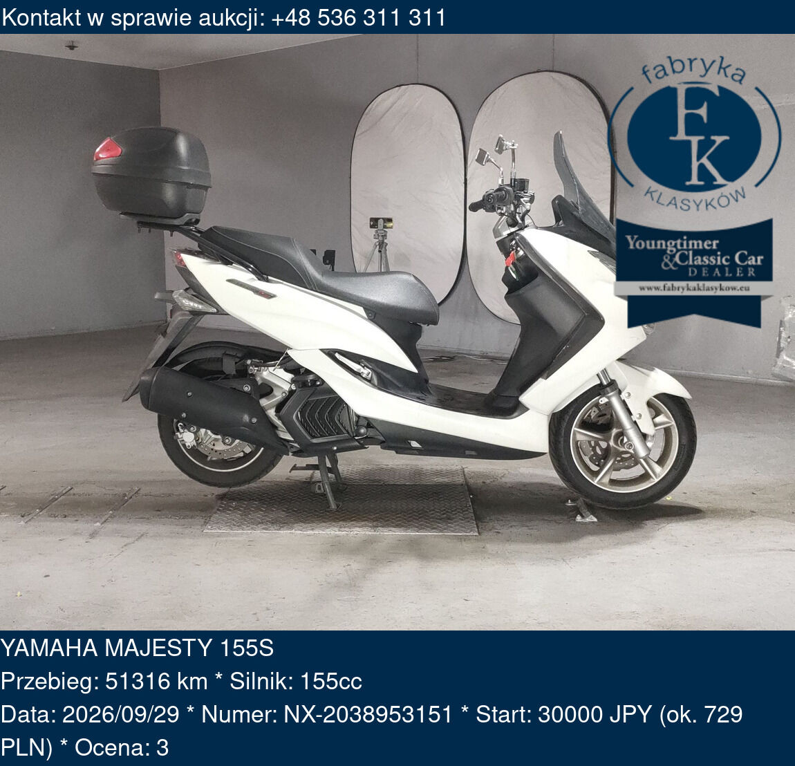 YAMAHA MAJESTY 155S  - zdjęcie 2