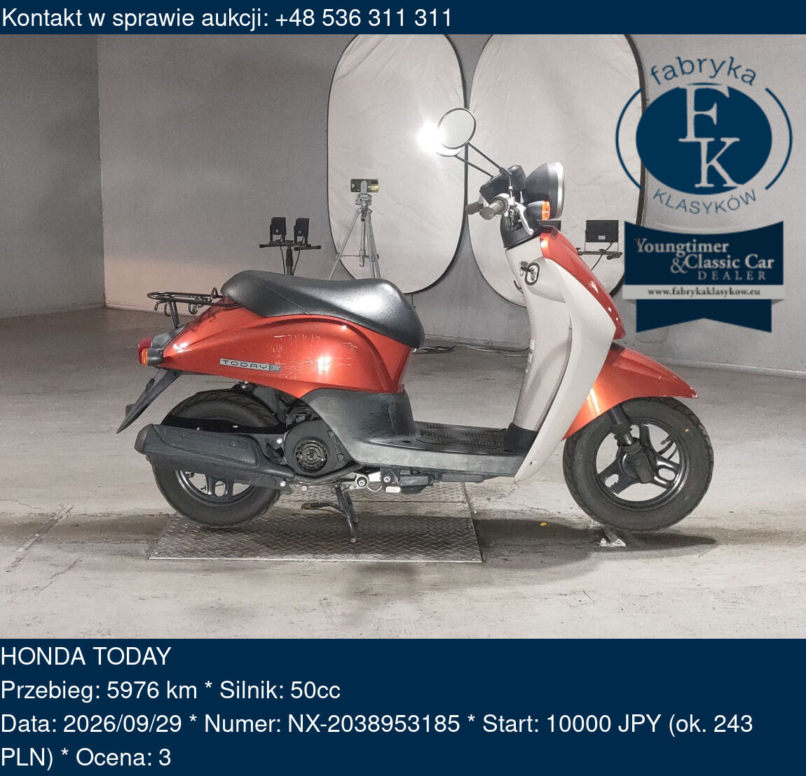 HONDA TODAY  - zdjęcie 2