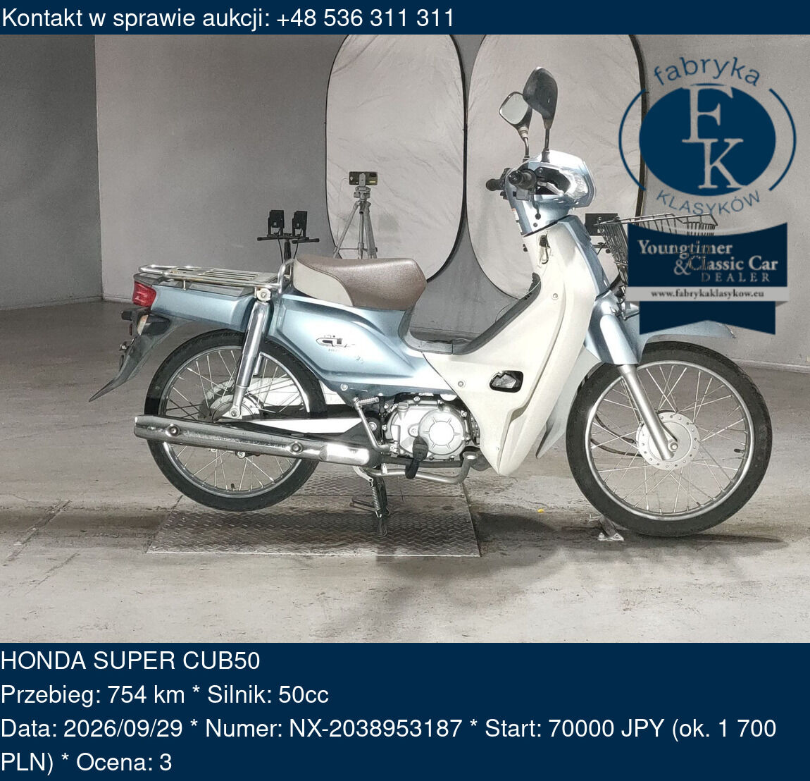HONDA SUPER CUB50  - zdjęcie 2