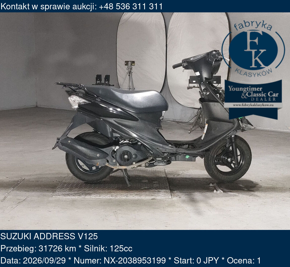 SUZUKI ADDRESS V125 - zdjęcie 2