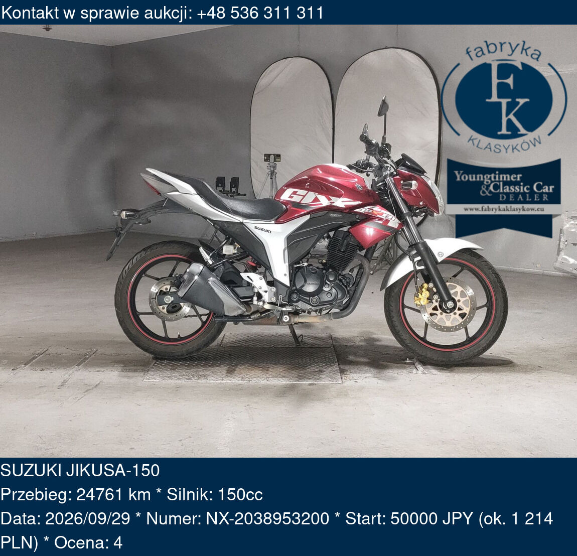 SUZUKI JIKUSA-150  - zdjęcie 2