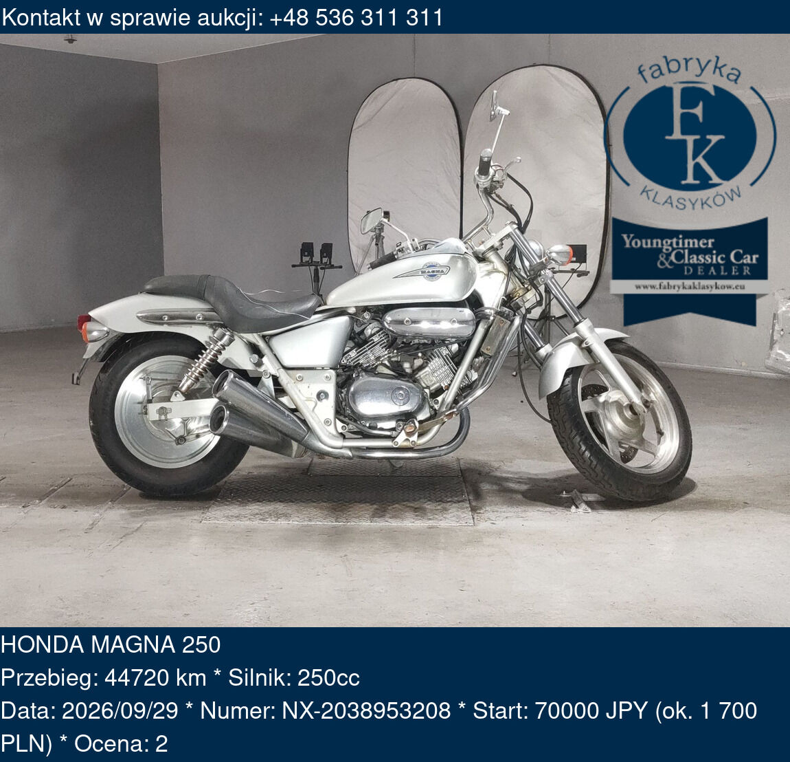 HONDA MAGNA 250  - zdjęcie 2