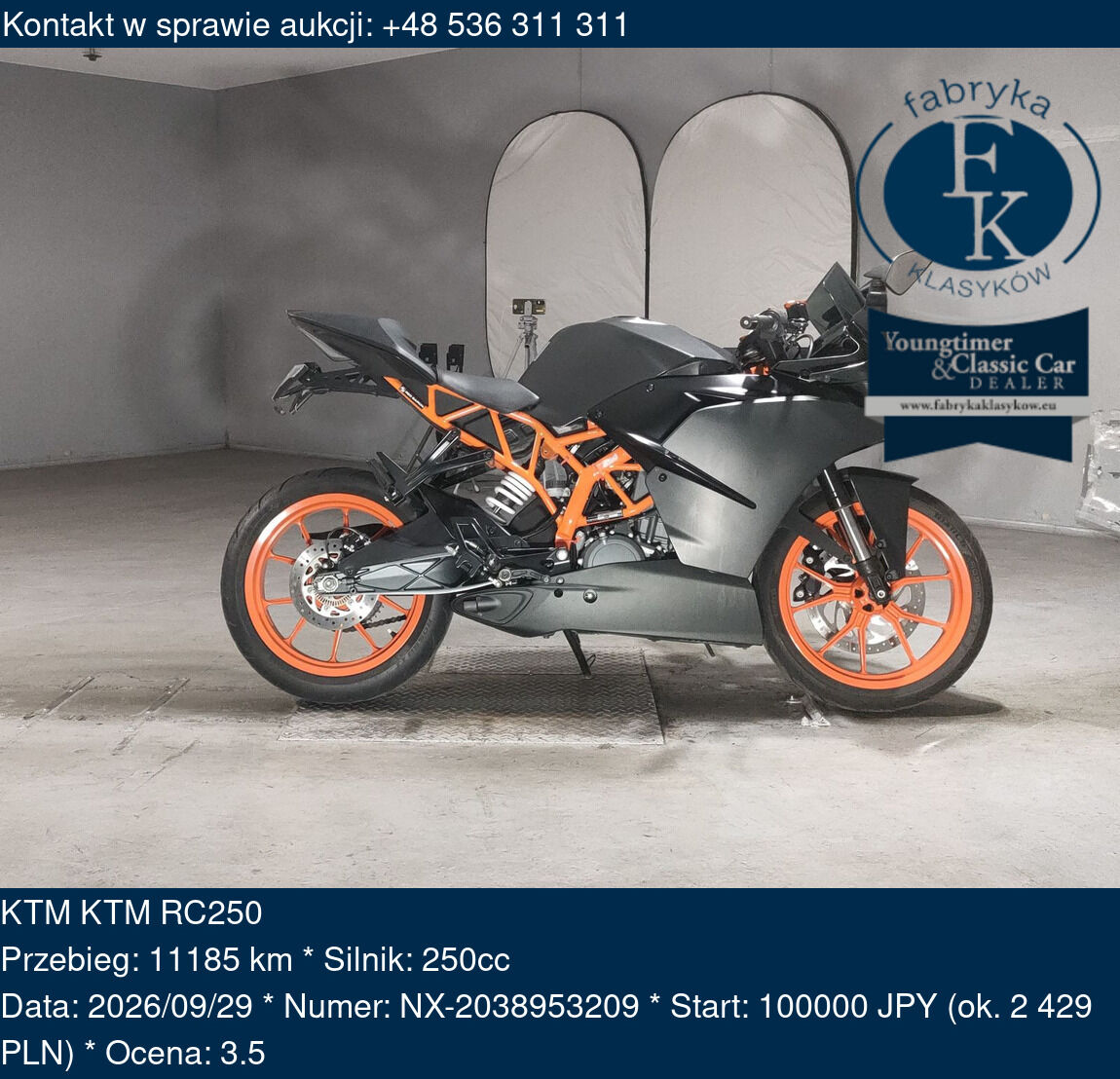 KTM KTM RC250  - zdjęcie 2
