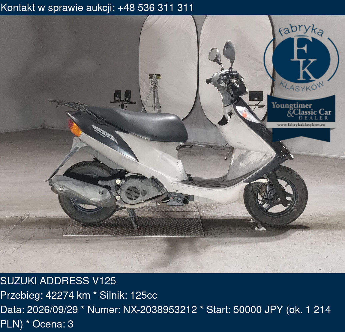 SUZUKI ADDRESS V125  - zdjęcie 2