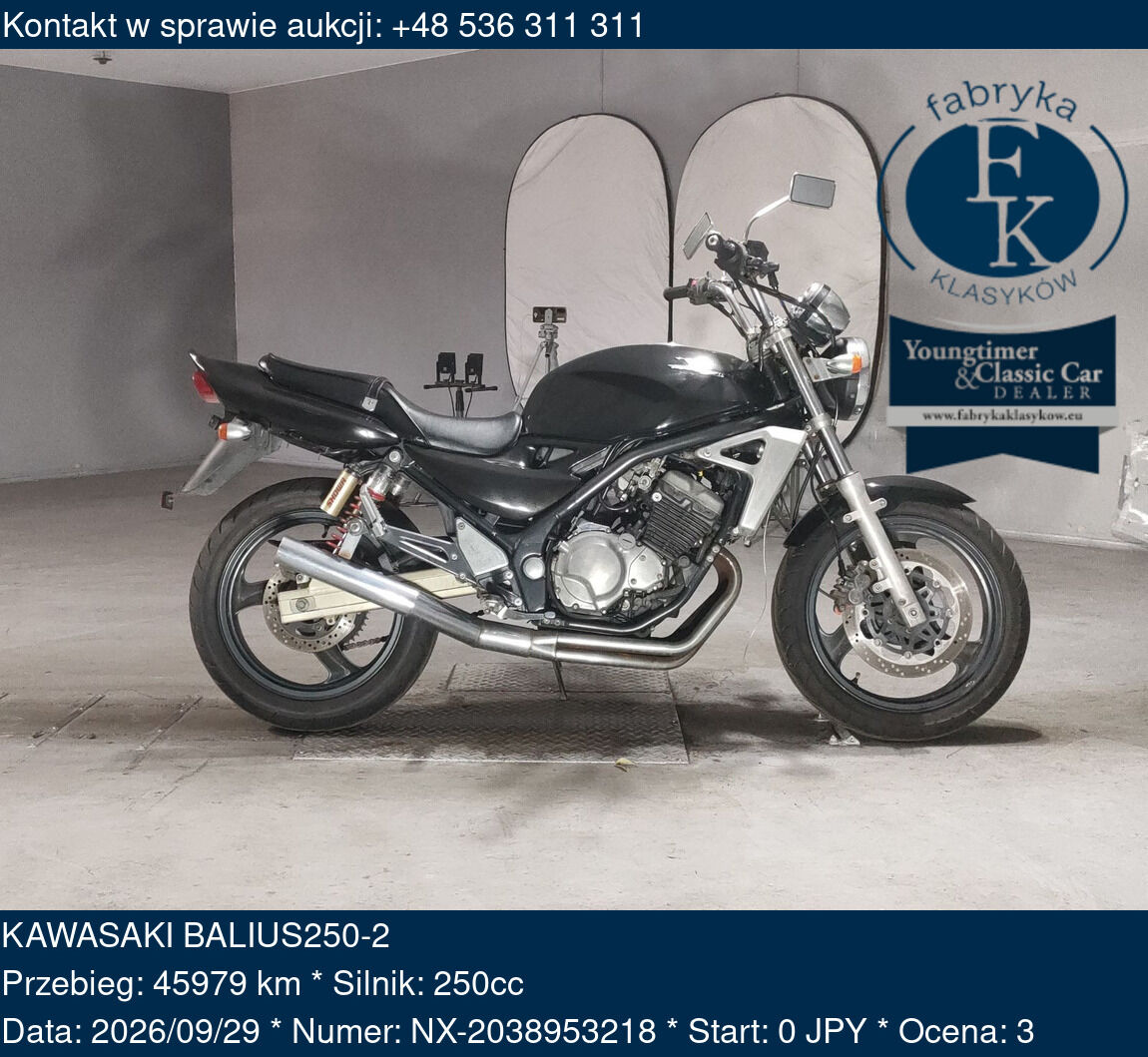 KAWASAKI BALIUS250-2 - zdjęcie 2