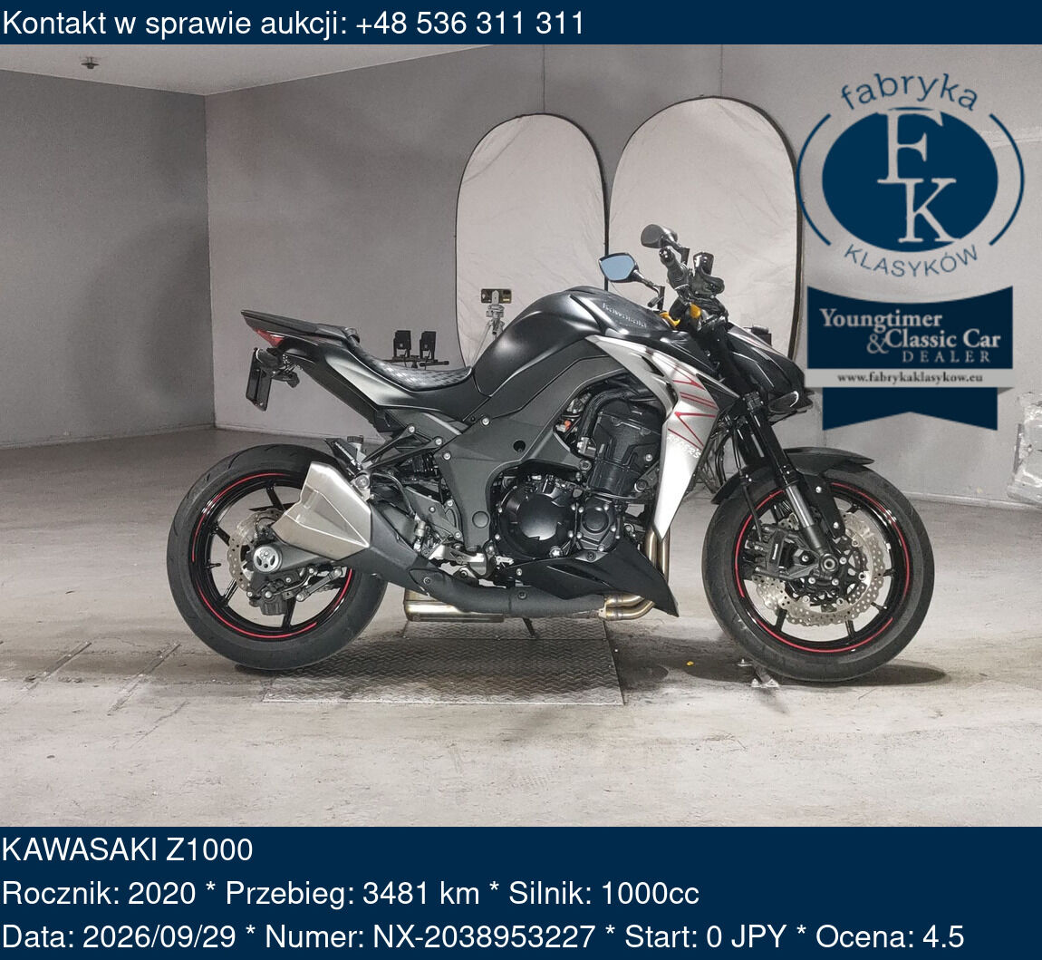 KAWASAKI Z1000 2020 - zdjęcie 2