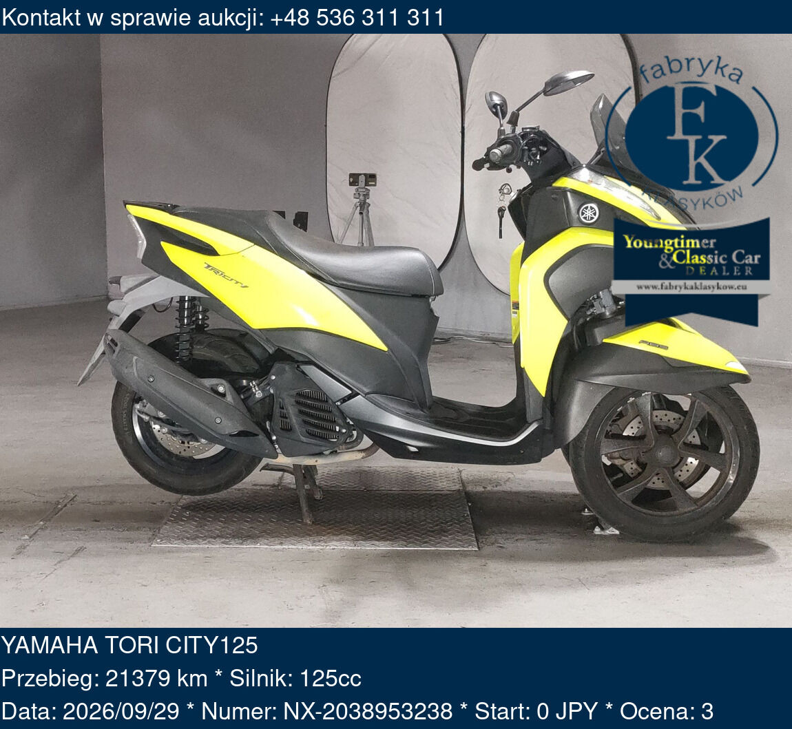 YAMAHA TORI CITY125  - zdjęcie 2