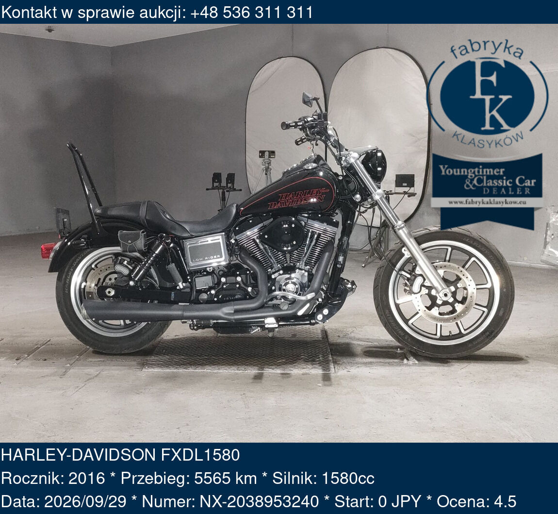 HARLEY-DAVIDSON FXDL1580 2016 - zdjęcie 2