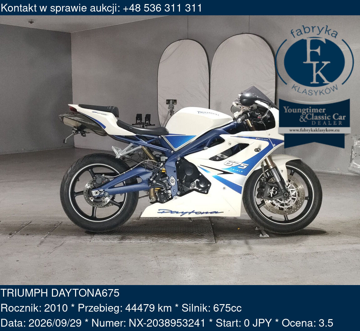 TRIUMPH DAYTONA675 2010 - zdjęcie 2