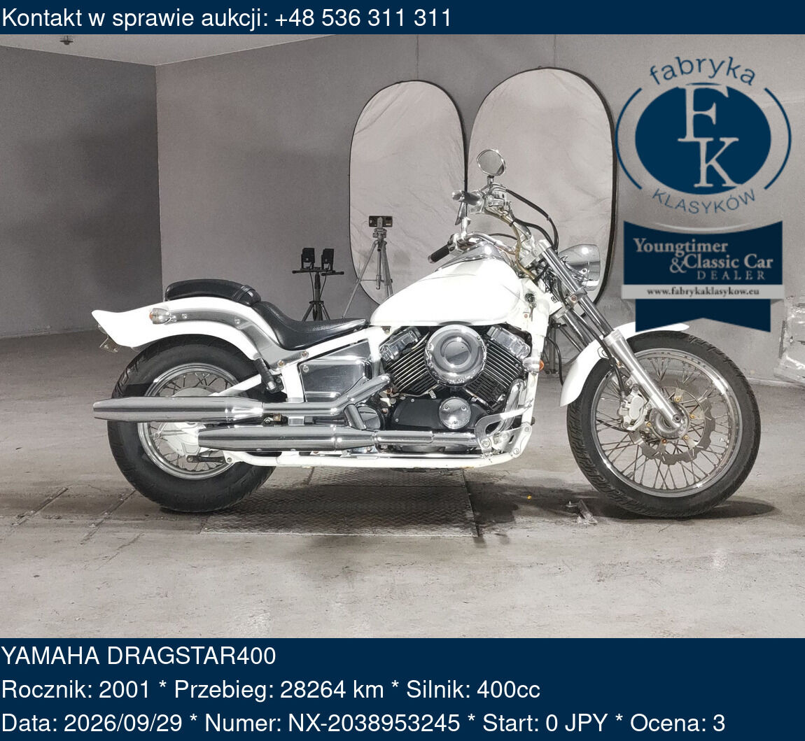 YAMAHA DRAGSTAR400 2001 - zdjęcie 2