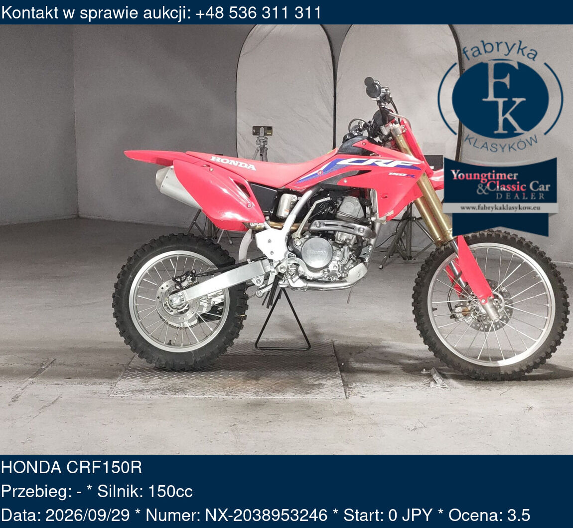 HONDA CRF150R - zdjęcie 2