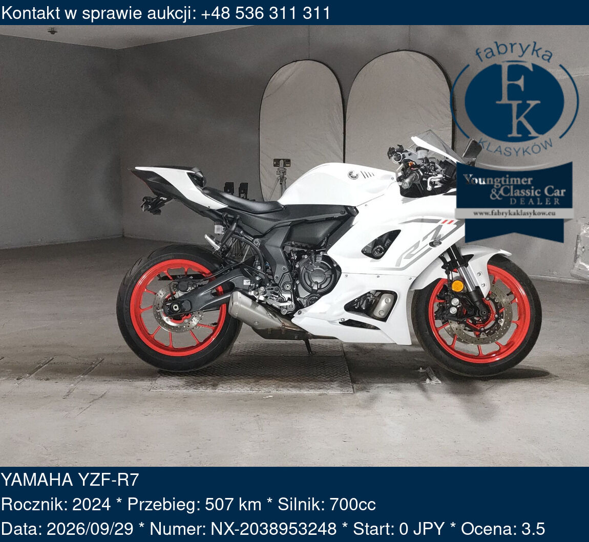 YAMAHA YZF-R7 2024 - zdjęcie 2