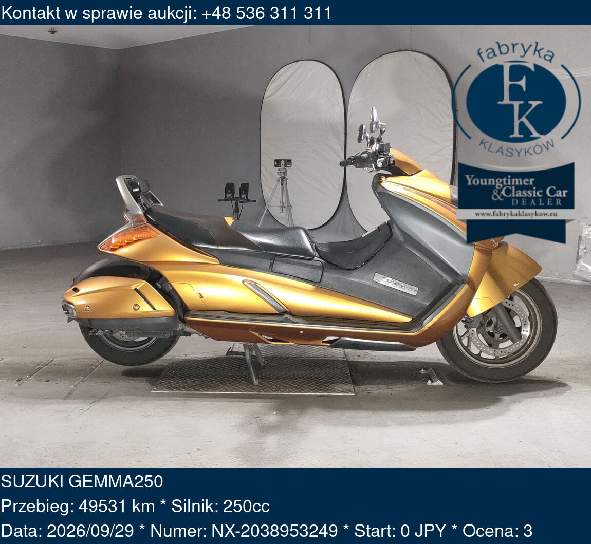 SUZUKI GEMMA250  - zdjęcie 2