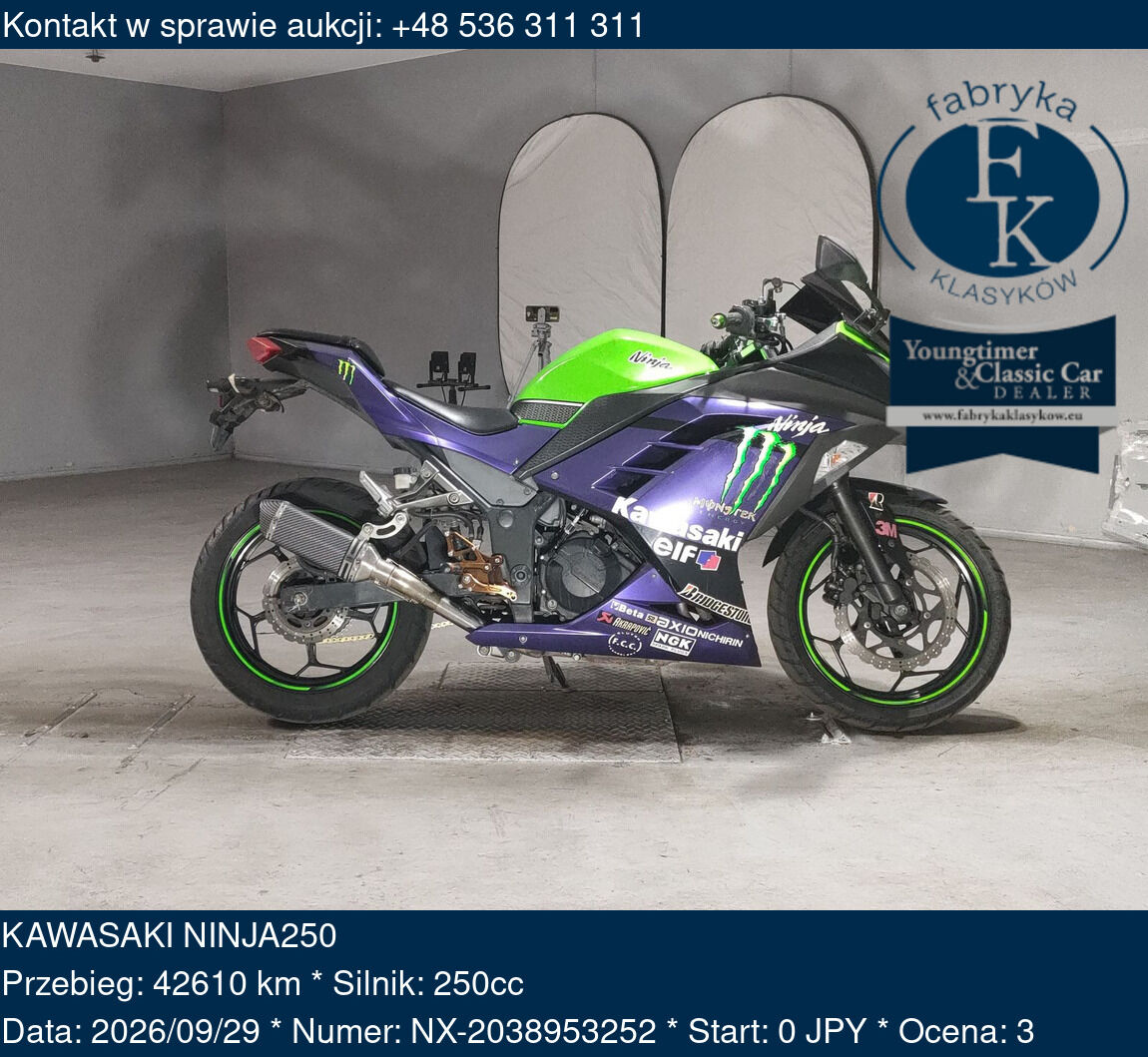 KAWASAKI NINJA250  - zdjęcie 2