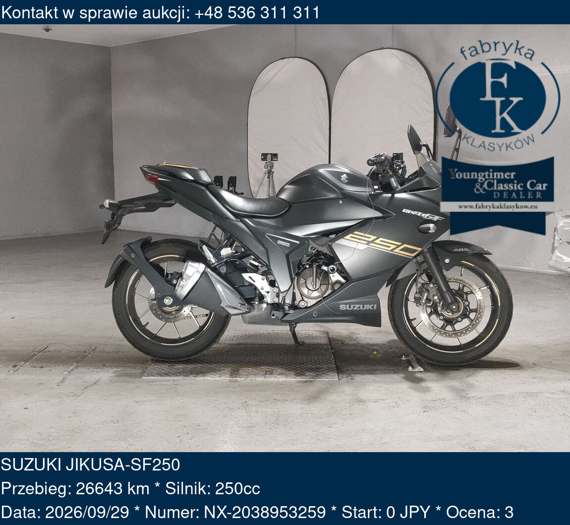 SUZUKI JIKUSA-SF250  - zdjęcie 2
