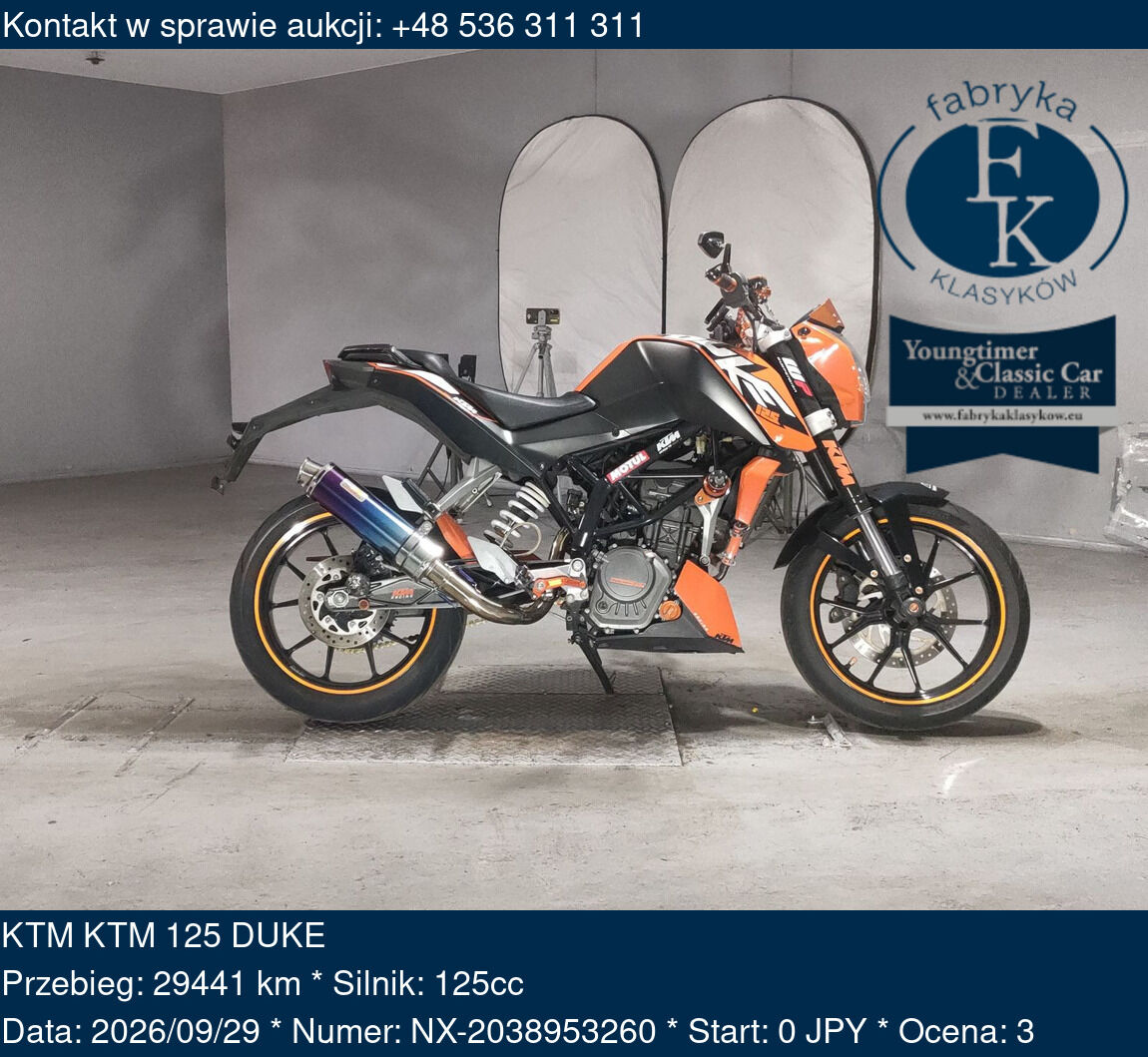 KTM KTM 125 DUKE  - zdjęcie 2