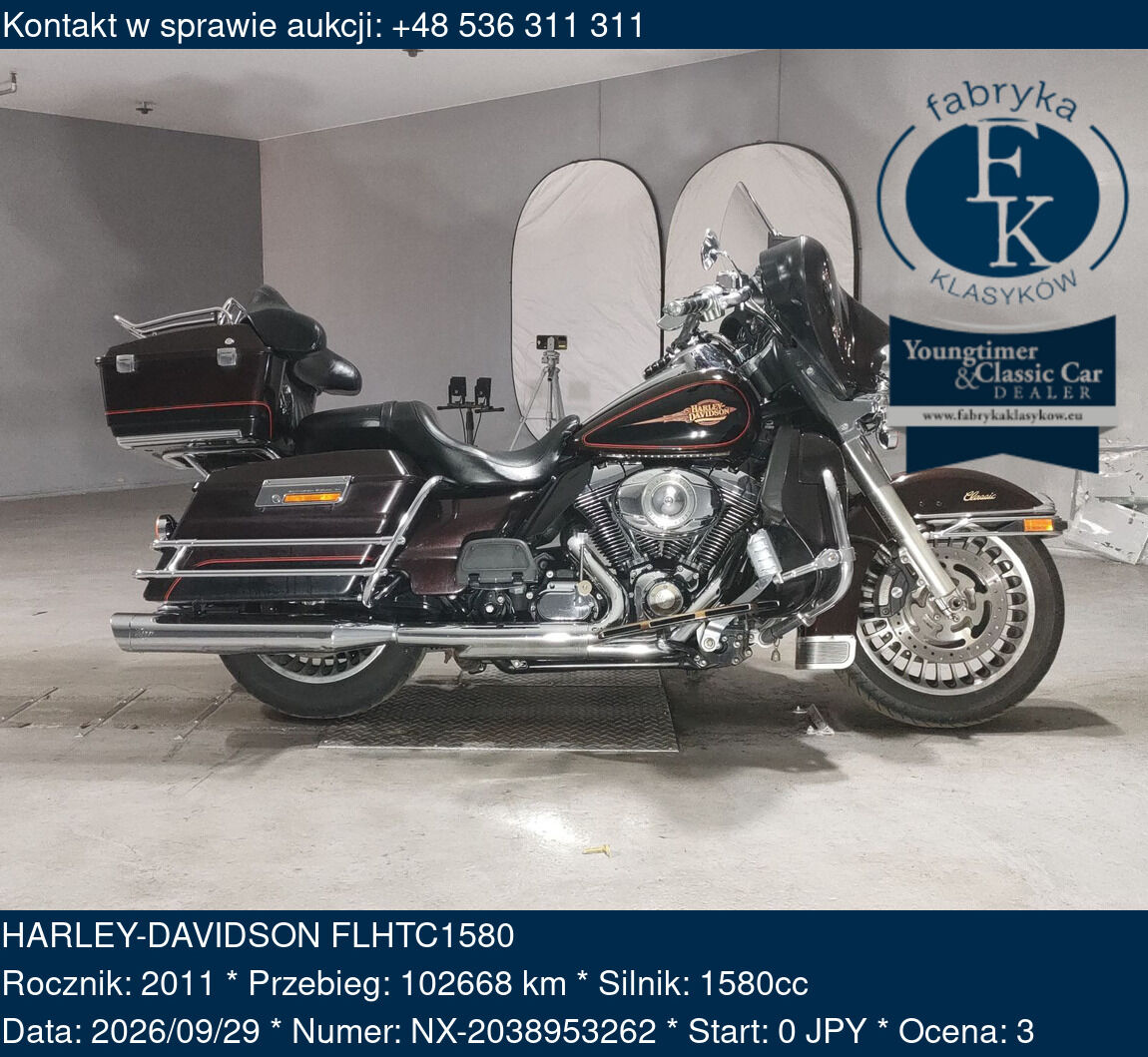 HARLEY-DAVIDSON FLHTC1580 2011 - zdjęcie 2
