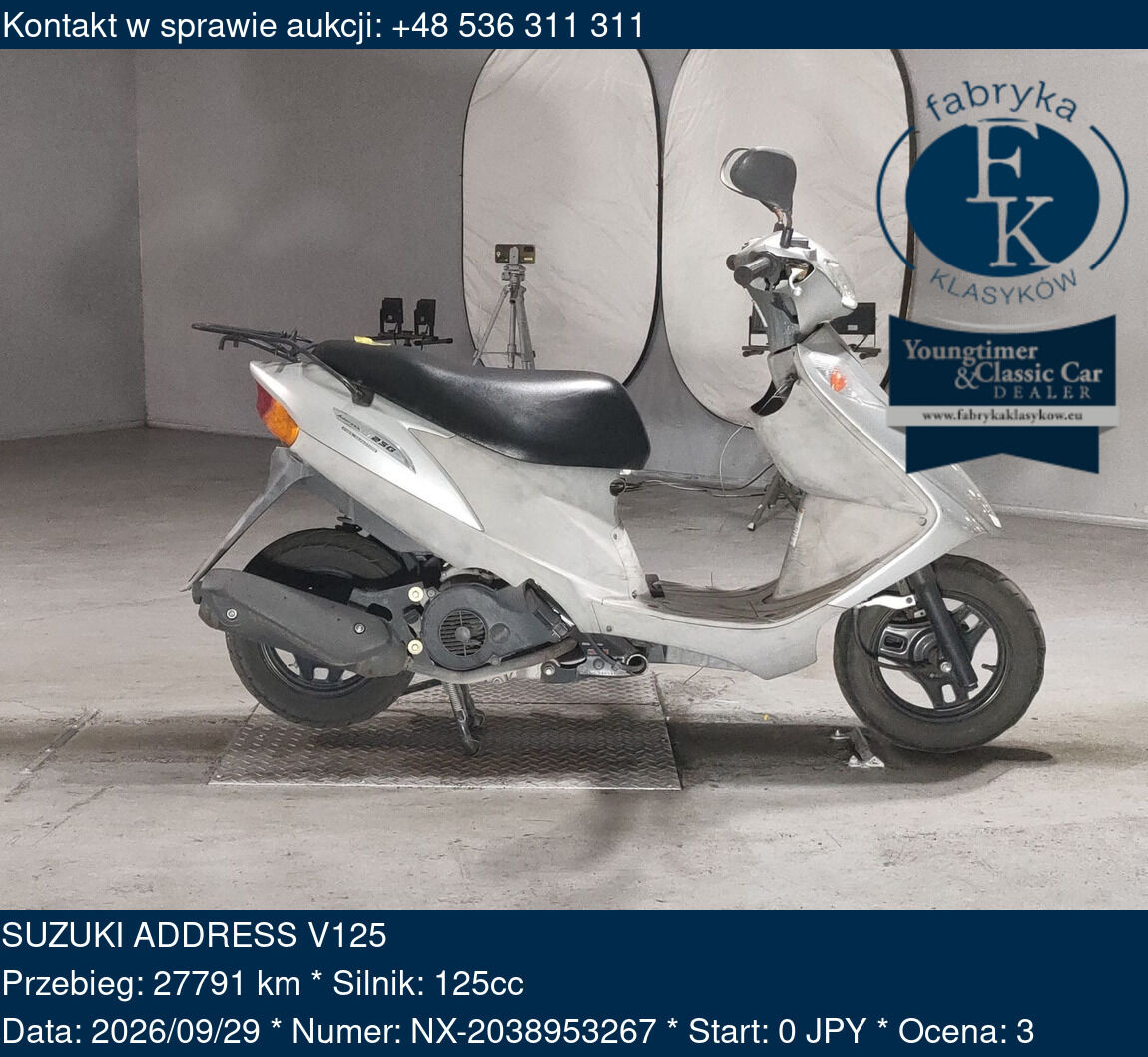 SUZUKI ADDRESS V125 - zdjęcie 2