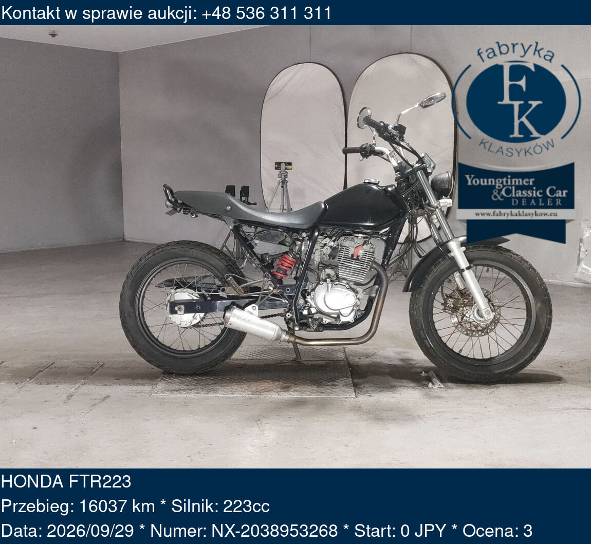 HONDA FTR223  - zdjęcie 2