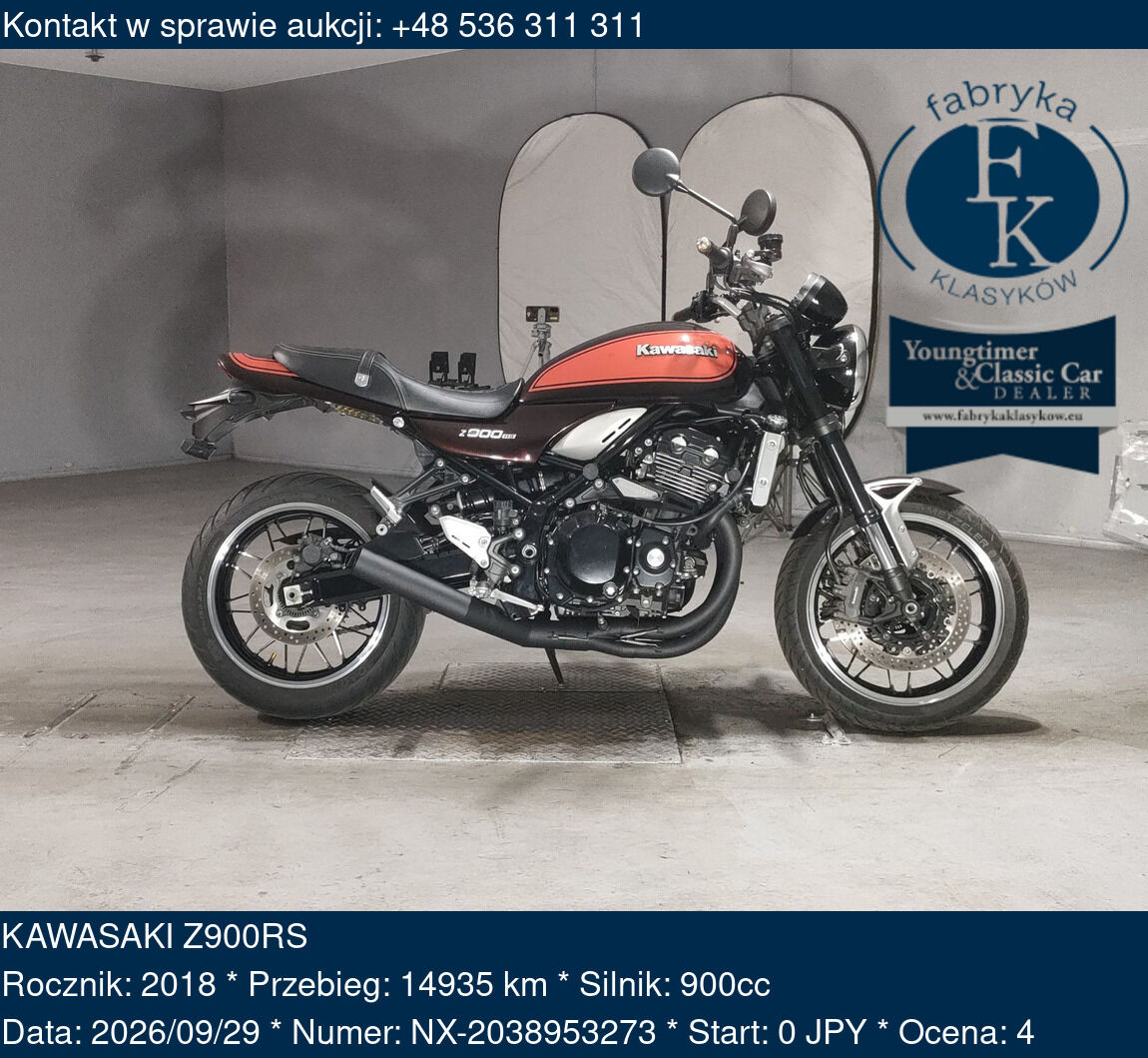 KAWASAKI Z900RS 2018 - zdjęcie 2