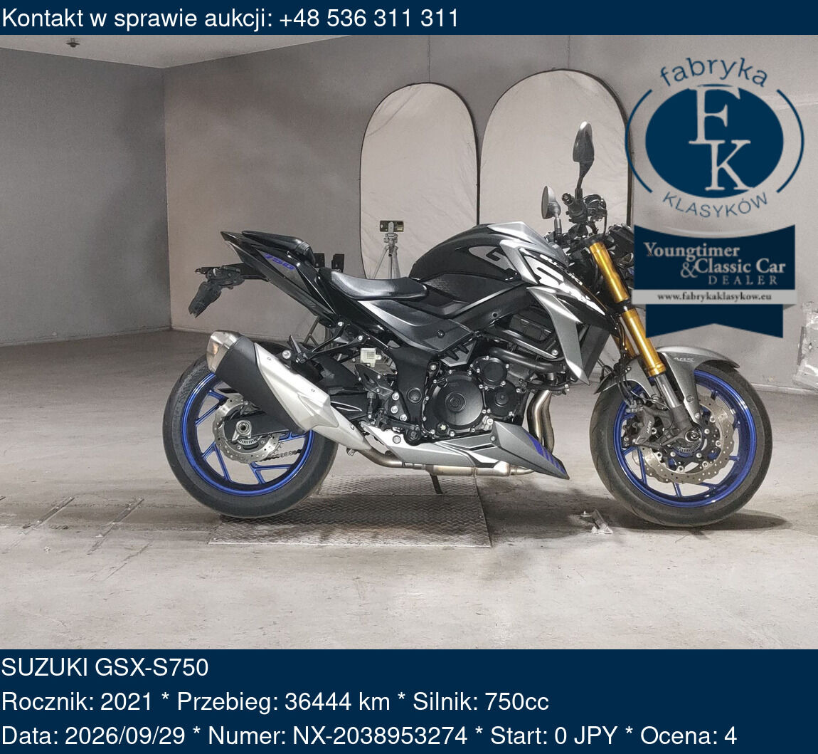 SUZUKI GSX-S750 2021 - zdjęcie 2