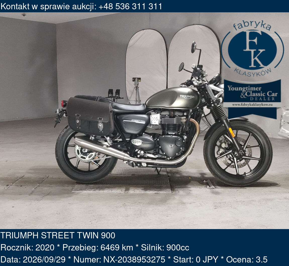 TRIUMPH STREET TWIN 900 2020 - zdjęcie 2