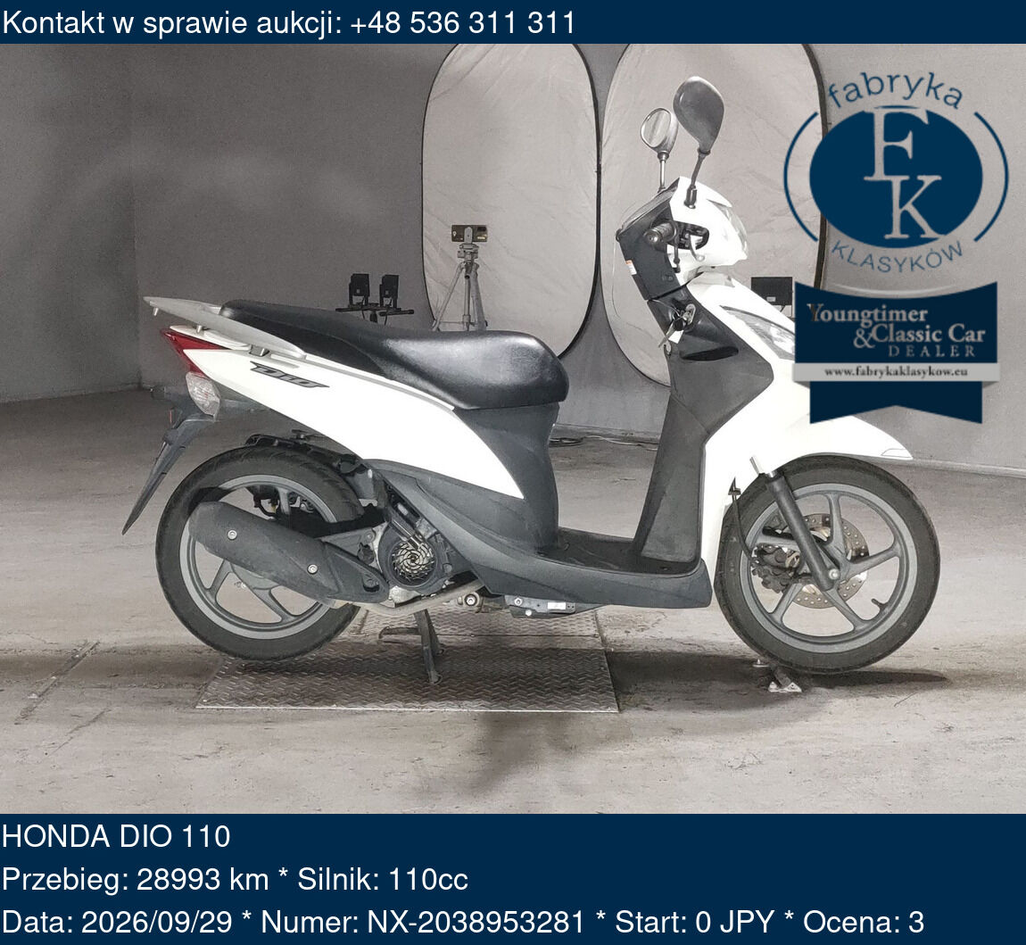 HONDA DIO 110  - zdjęcie 2