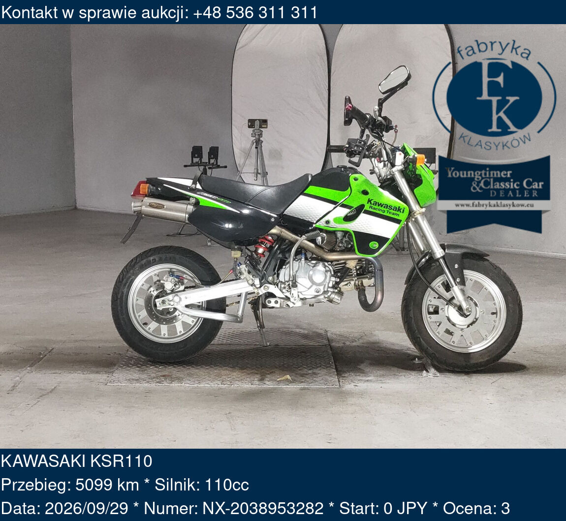 KAWASAKI KSR110  - zdjęcie 2